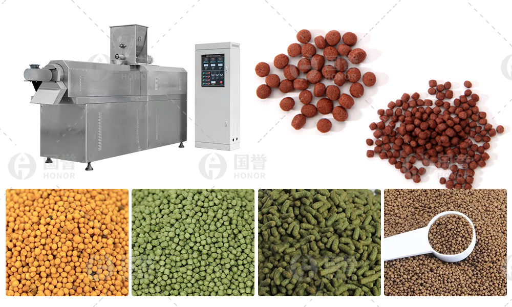 双螺杆挤压膨化技术赋能水产饲料生产线升级