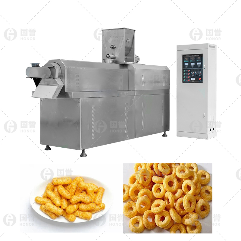 格鲁吉亚膨化食品生产线调试案例