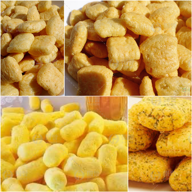 柬埔寨客户膨化食品生产线试机顺利完成