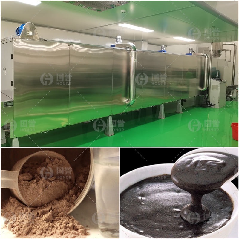 双螺杆挤压膨化机在代餐粉生产线中的应用与前景