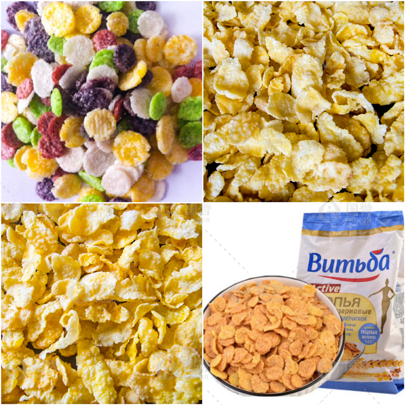 专业早餐玉米片生产线:打造营养、酥脆、高效的谷物早餐解决方案