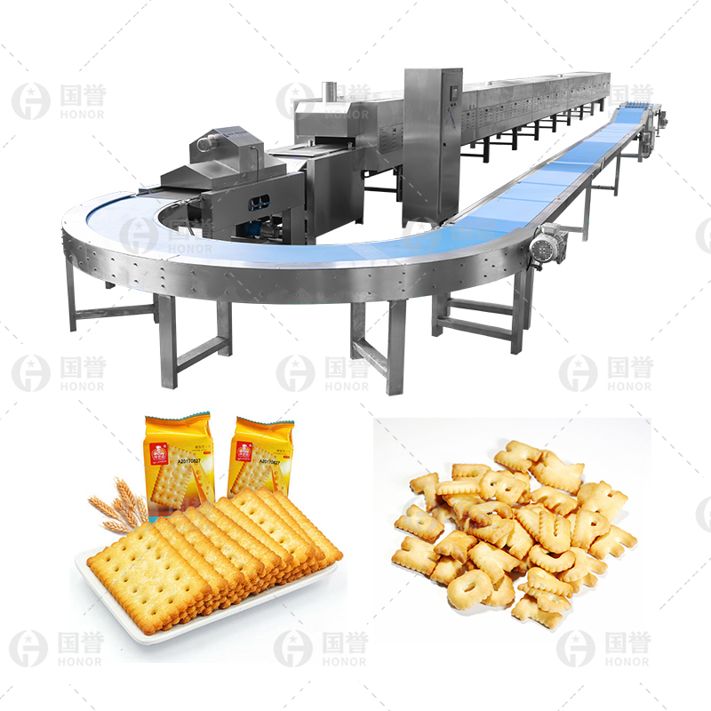 燃气饼干生产线
