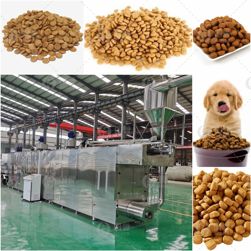 宠物食品生产线:专业打造高质量膨化狗粮