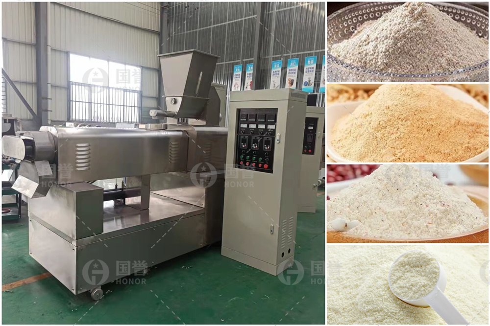 双螺杆挤压膨化机：驱动营养粉与代餐粉生产线迈向新台阶