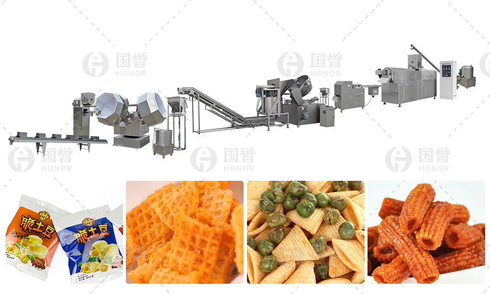 锅巴生产：传统工艺VS双螺杆膨化工艺